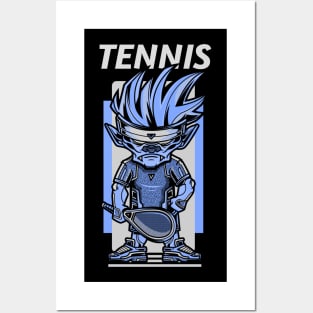 Tennis / Urban Streetwear / Tennis Fan / Tennis Player / Anime Tennis Player Design Posters and Art